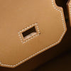 Secondhand Hermes HAC Birkin Bag Brown Vache Naturelle with Gold Hardware