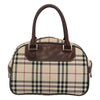 Secondhand Burberry Nova Check Bowling Bag