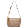 Miu Miu Double Zip Crossbody Bag Matelasse Leather