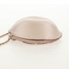 Chanel Camellia Round Clutch with Chain Satin