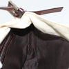 Fendi Vintage FF Buckle Shoulder Bag Canvas