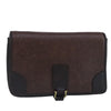 Salvatore Ferragamo Gancini Pouch Leather