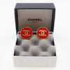 Secondhand Chanel Vintage CC Round Clip-On Earrings