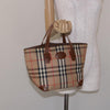 Secondhand Burberry Nova Check Tote canvas check pattern