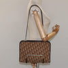Christian Dior Vintage Trotter Shoulder Bag Canvas