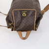 Secondhand Celine Vintage Drawstring Flap Backpack Macadam