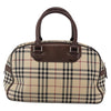 Secondhand Burberry Nova Check Bowling Bag