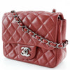 Chanel Square Classic Single Flap Bag Quilted Lambskin
