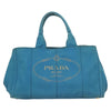 Secondhand Prada Canapa Convertible Tote