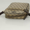 Gucci Front Zip Messenger GG Coated Canvas