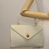 Secondhand Bally Vintage Handbag Beige Leather Bags