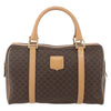 Celine Vintage Macadam Boston bag Canvas
