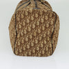 Christian Dior Vintage Trotter Boston Bag Diorissimo Canvas