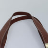 Secondhand Burberry Handle Tote Brown Leather Accessories