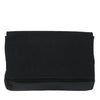 Balenciaga Flap Clutch Canvas with Leather