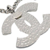 Chanel CC Logo Pendant Necklace Metal
