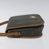 Christian Dior Vintage Honeycomb Flap Crossbody Bag Coated Canvas