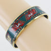 Secondhand Hermes Enamel Bracelet Metal and