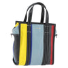 Secondhand Balenciaga Bazar Convertible Tote Striped