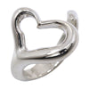 Secondhand Tiffany & Co. Elsa Peretti Open Heart Ring Silver 925