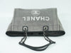 Secondhand Chanel Deauville Tote Gray Canvas Accessories