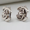 Secondhand Chanel CC Turnlock Clip-On Earrings