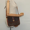 Secondhand Celine Vintage Macadam Shoulder Bag Canvas and