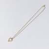 Secondhand Christian Dior Logo Heart Pendant Necklace