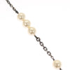 Secondhand Chanel CC Pearl Necklace Faux Pearls and
