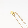 Secondhand Christian Dior CD Pendant Necklace Gold-plated