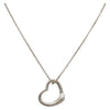 Secondhand Tiffany & Co. Elsa Peretti Open Heart Pendant Necklace Sterling