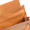 Hermes Kelly Handbag Brown Chamonix with Gold Hardware