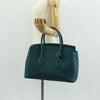 Secondhand Bally Vintage Handbag Green Leather Bags