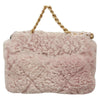 Chanel shearling pink shearling