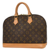 Louis Vuitton Alma Handbag Monogram Canvas