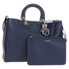 Christian Dior Diorissimo Tote Pebbled Leather