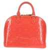 Louis Vuitton Alma Handbag Monogram Vernis