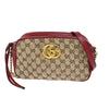 Secondhand Gucci GG Marmont Shoulder Bag Diagonal Quilted GG Canvas with