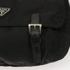 Secondhand Prada Double Buckle Flap Messenger Bag Tessuto