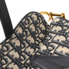 Secondhand Christian Dior Saddle Handbag Oblique