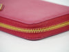Secondhand Prada Zip Around Tab Wallet Saffiano