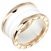 Secondhand Bvlgari B.Zero1 Four Band Ring 18K Rose Gold and Ceramic