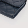 Secondhand Chanel CC Gusset Classic Flap Wallet Quilted