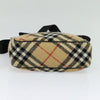 Burberry Flap Shoulder Bag Nova Check Coated Canvas