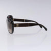 Secondhand Chanel CHANEL Logo Sunglasses Eye Wear