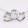 Secondhand Tiffany & Co. Triple Heart Pendant Necklace Sterling
