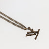 Secondhand Louis Vuitton LV Wood Pendant Necklace