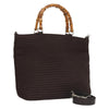 Secondhand Gucci Vintage Bamboo Handle Tote