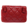 Chanel Vintage CC Flap Waist Bag Quilted Leather
