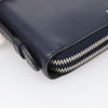 Burberry Reeves Double Zip Organizer Wallet Leather